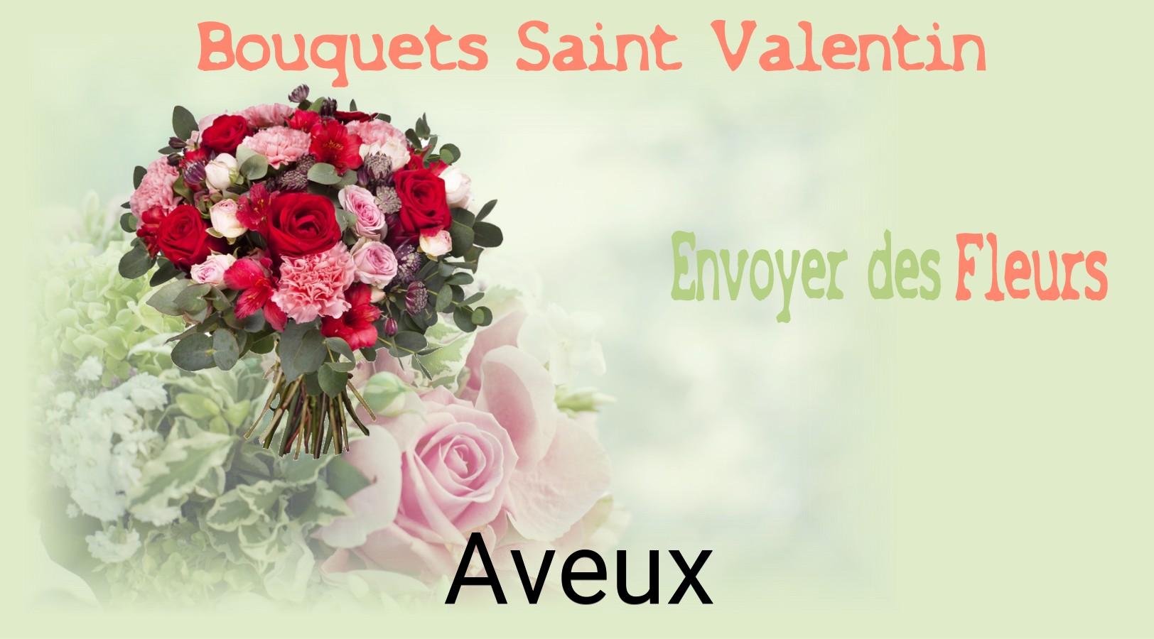Roses de Saint-Valentin livrées à Aveux